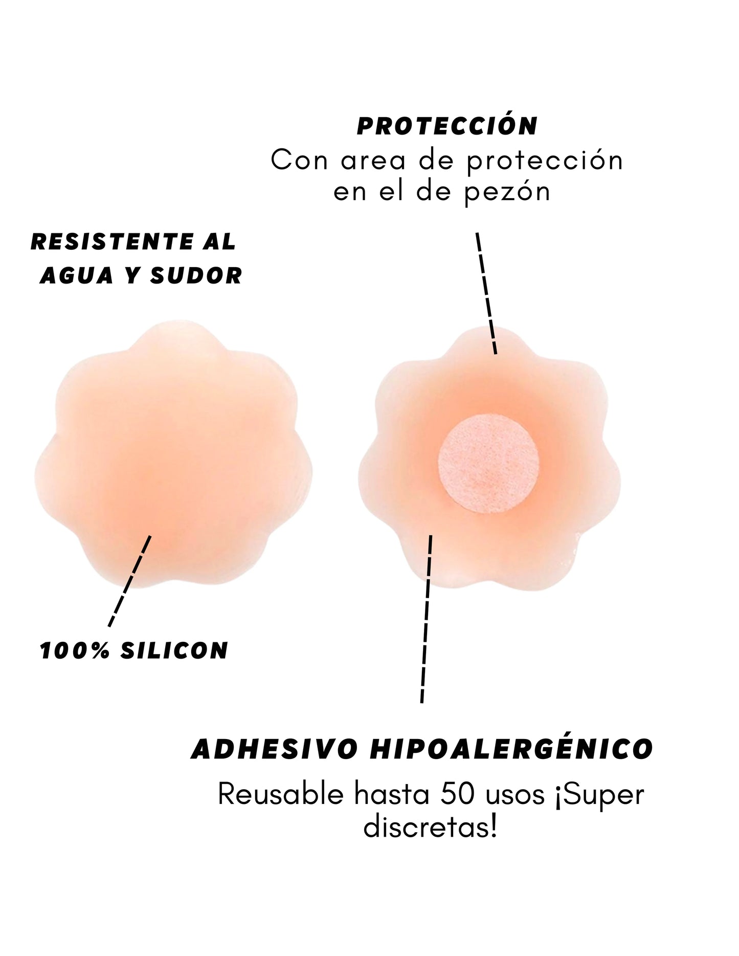 Pezoneritas de Silicón